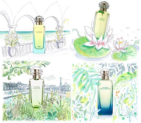 hermes perfume blue bottle|hermes garden perfume collection.